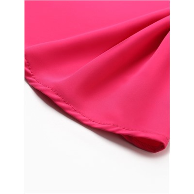 Платье миди женское MINAKU: Casual Collection, розовое, размер 52