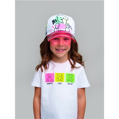 Кепка текстильная для девочек