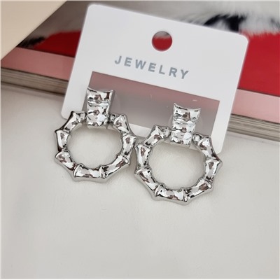 Серьги женские бижутерия на уши, коллекция LALIQ, арт. 003.281