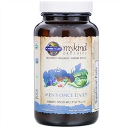 Garden of Life, MyKind Organics, комплекс для мужчин, для ежедневного приема, 60 веганских таблеток