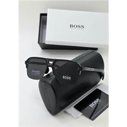 Набор мужские солнцезащитные очки, коробка, чехол + салфетки #22892885