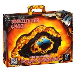 Набор для рисования абстрактных картин эпоксидной смолой. "Жеода".