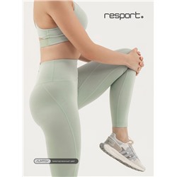 Легинсы спортивные с компрессией женские Resport, размер 48, мятный