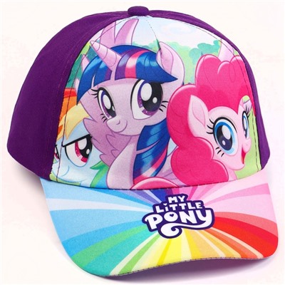 Кепка детская для девочки, размер 52-56, My Little Pony