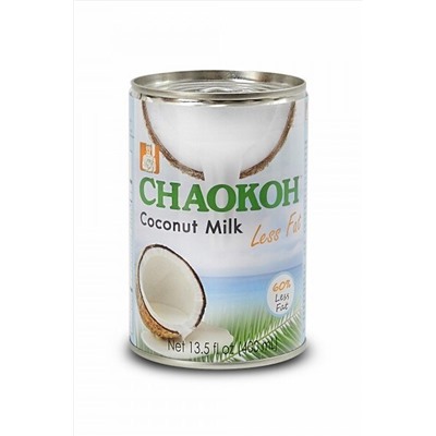 Молоко кокосовое Chaokoh lite ж.б. 400мл ЭКОПРОДУКТЫ, 1184752