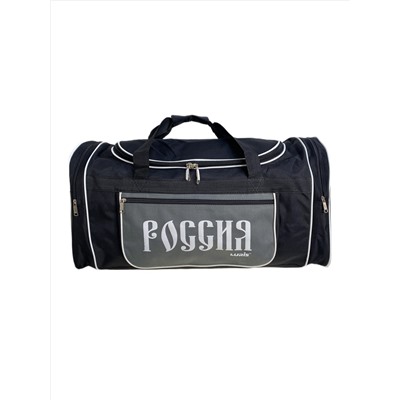 Дорожная сумка из текстиля  с принтом мультицвет