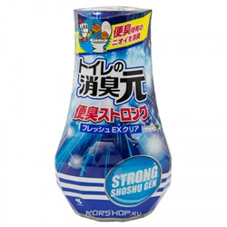 Жидкий дезодорант для туалета Хвоя и Эвкалипт Strong Fresh EX Clear Oheyano Kobayashi, Япония, 400 мл Акция