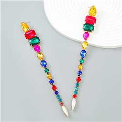 Серьги длинные на гвоздиках арт. 13 0966 (id 265490)