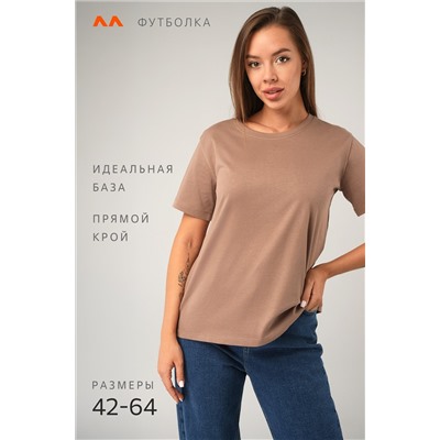 Женская базовая хлопковая футболка Happyfox