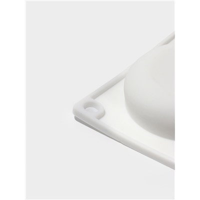 Форма для муссовых десертов и выпечки KONFINETTA «Пуэнти», силикон, 30×17.5×1.5 см, 8 ячеек (5.5×1.5 см), белая