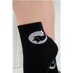 Носки Инь янь женские 2 пары