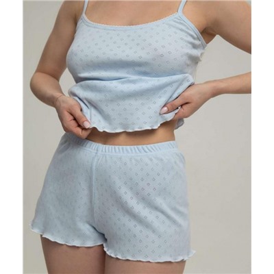 Пижама 18057 (Светло-голубой)