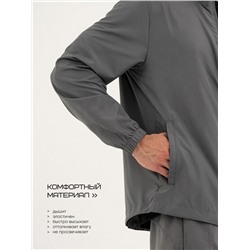 Ветровка мужская Resport, р. 50, цвет серый, спортивная