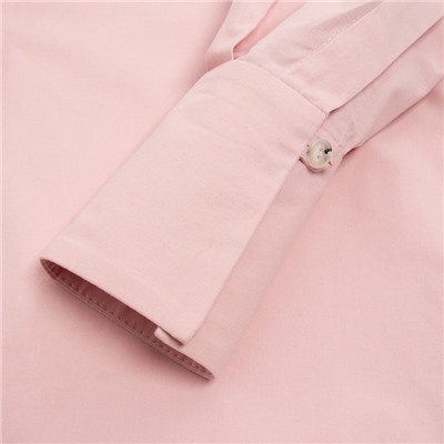 Рубашка женская с рукавами фонариками MINAKU: Casual Collection, размер 42, розовая