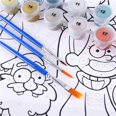 Картина по номерам на холсте с подрамником «Большой мир», 40×50 см, Гравити Фолз