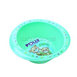 Тарелочка детская глубокая, Polly, 0,6л