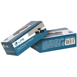 Зажим для бумаг 25 мм черный Z25L-12K LITE