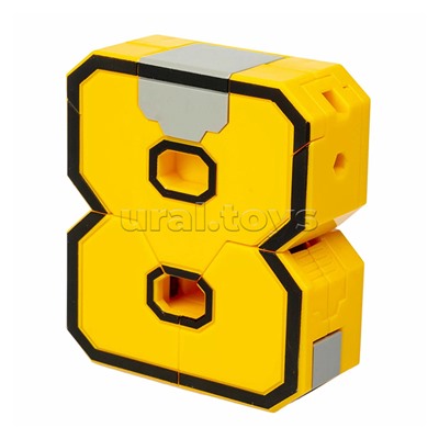 Трансформер 2в1 Цифра "8" цвет голубой