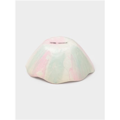 Салатник Доляна Magro, 1.45 л, d=21.6 см, стекло, бирюзово-розовый