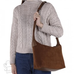 Сумка женская кожаная 990168NNAA brown Natale Navetta