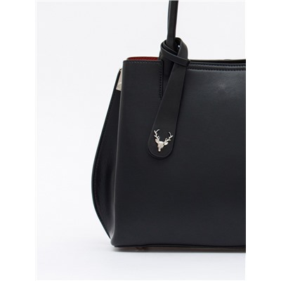 Сумка 1011M black Polina&Eiterou