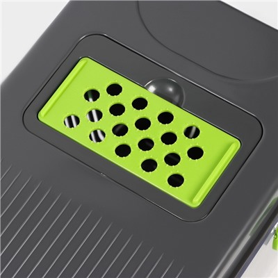 Овощерезка универсальная Chopper, 22 в 1, серая, зелёная