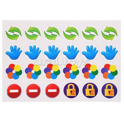 Настольная игра в коробке "Сортер. Волшебник цвета"