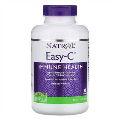 Natrol, Easy-C, 240 капсул