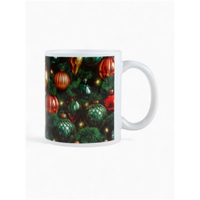 Подарочный набор новогодний «Уютного Нового года»: чай 50 г, кружка 300 мл., свеча