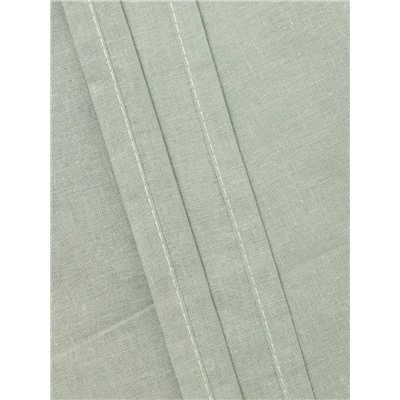 Пододеяльник евро «Этель» Plain collection, 200×215 см, зелёный, поплин