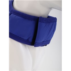 Куртка - попона двусторонняя, размер S (ДС 24, ОГ 38 см, вес 4-6 см), синяя