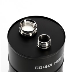 Фляжка «Бочка нефти», нержавеющая сталь, 700 мл, 25 oz