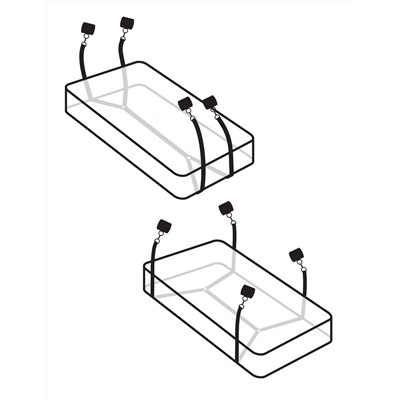 Фиксаторы для кровати Wraparound Mattress Restraints