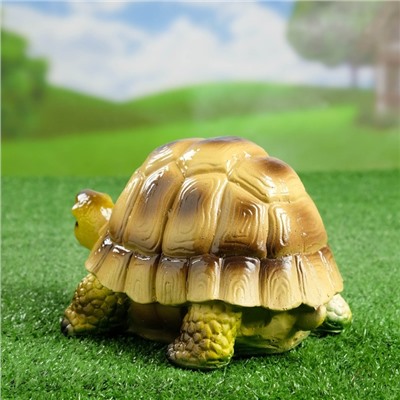 Садовая фигура из гипса «Черепаха Пашка», 21×14×13 см, МИКС