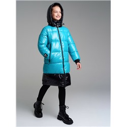 Пальто текстильное с полиуретановым покрытием для девочек