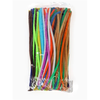 Синельная проволока, набор 200 шт, размер 1 шт 30х0,8 см, 20 цветов