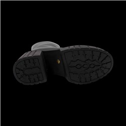 Ботинки из натуральной кожи на меху РМ-085-1 черные