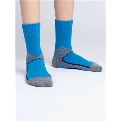 Термоноски трикотажные для мальчиков (низкие махровые)