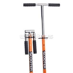 Самокат 2-х кол., оранжевый, PU/ 200 мм, ABEC 7, в коробке