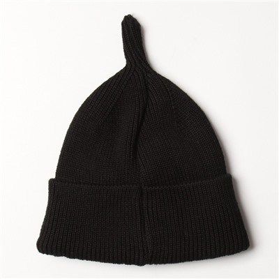 Шапка детская MINAKU, чёрная, размер 44-46 (9 мес. -1 год)