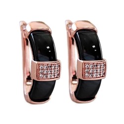 Серьги с керамикой