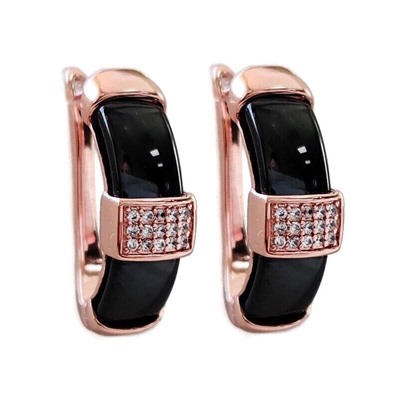 Серьги с керамикой