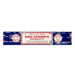 Ароматические палочки (благовония) «Наг Чампа» Nag Champa Satya, Индия, 15 г