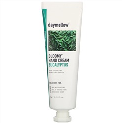 Daymellow, Bloomy Hand Cream, Eucalyptus, 1.76 fl oz (50 g)