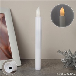 Свеча светодиодная 22 см стержень / VFR-47 /уп 2/480/*