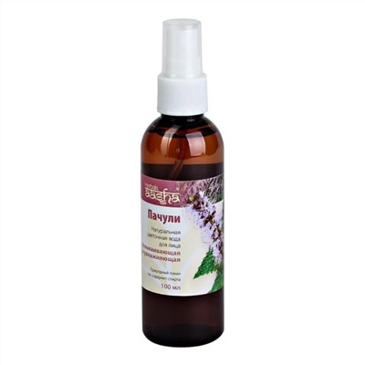 Aasha Herbals Натуральная цветочная вода / Пачули, 100 мл 20617