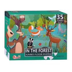 Пазл "Лесные жители" (35 дет.)