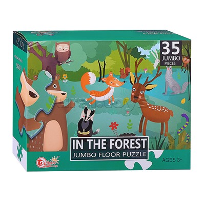 Пазл "Лесные жители" (35 дет.)