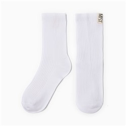 Носки женские MIST Base, размер 36-39 (23-25 см), белые