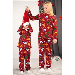 Детская новогодняя пижама Happyfox